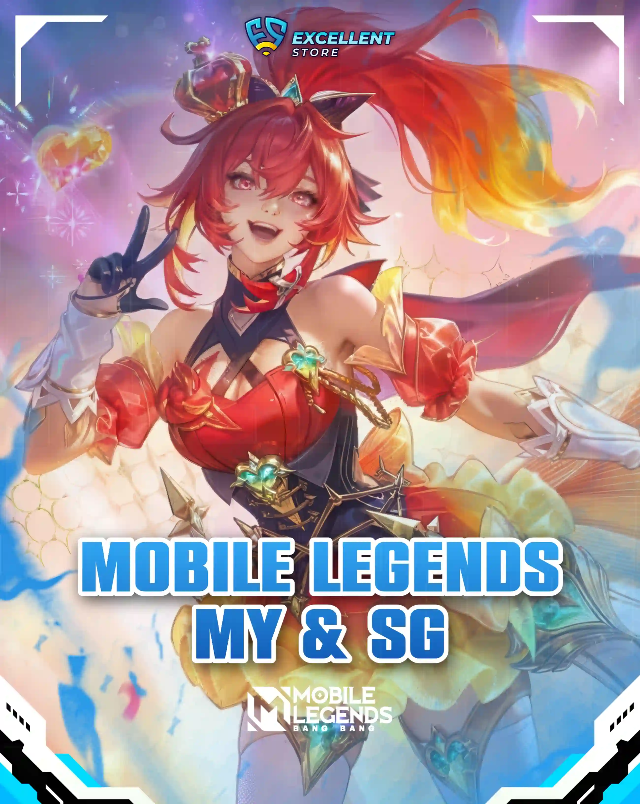 Mobile Legend MY Dan SG  Murah
